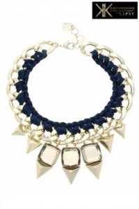 Kardashian Plaited Triangle Choker